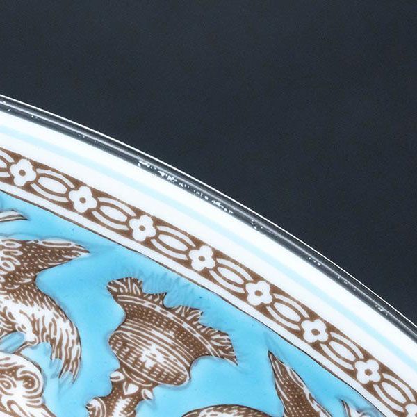 ウェッジウッド　フロレンティーン　ターコイズ　オーバルプラター　36cmプレート Florentine Turquoise ウェッジウッド フロレンティーン