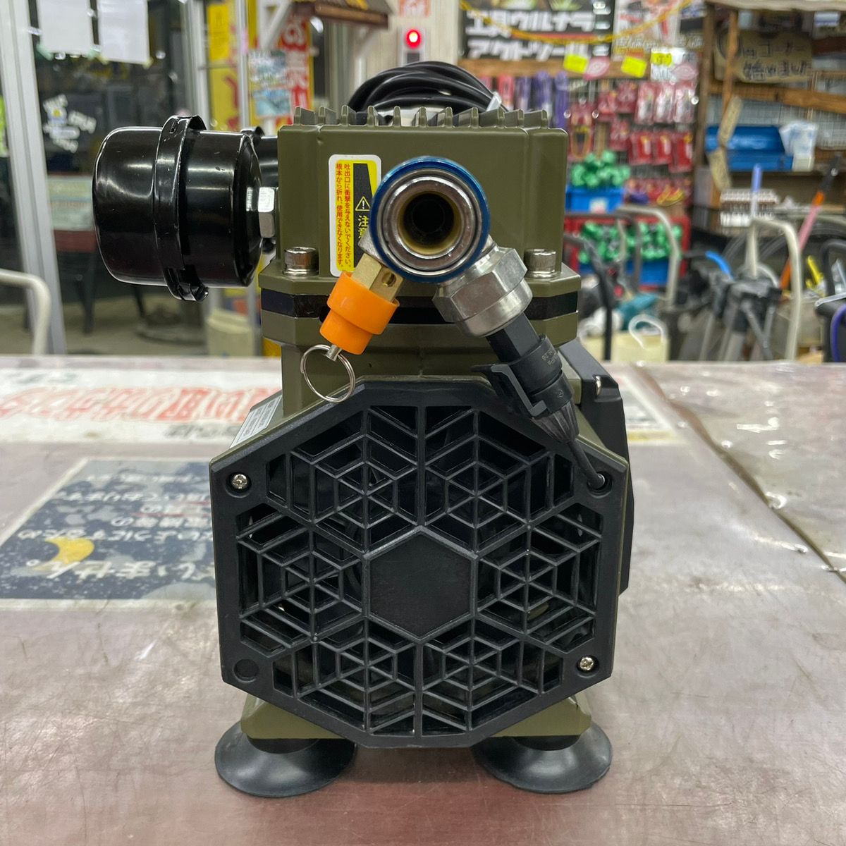 中古品】ハイガー エアコンプレッサー HG-DC880N1【動作確認済】【柏店