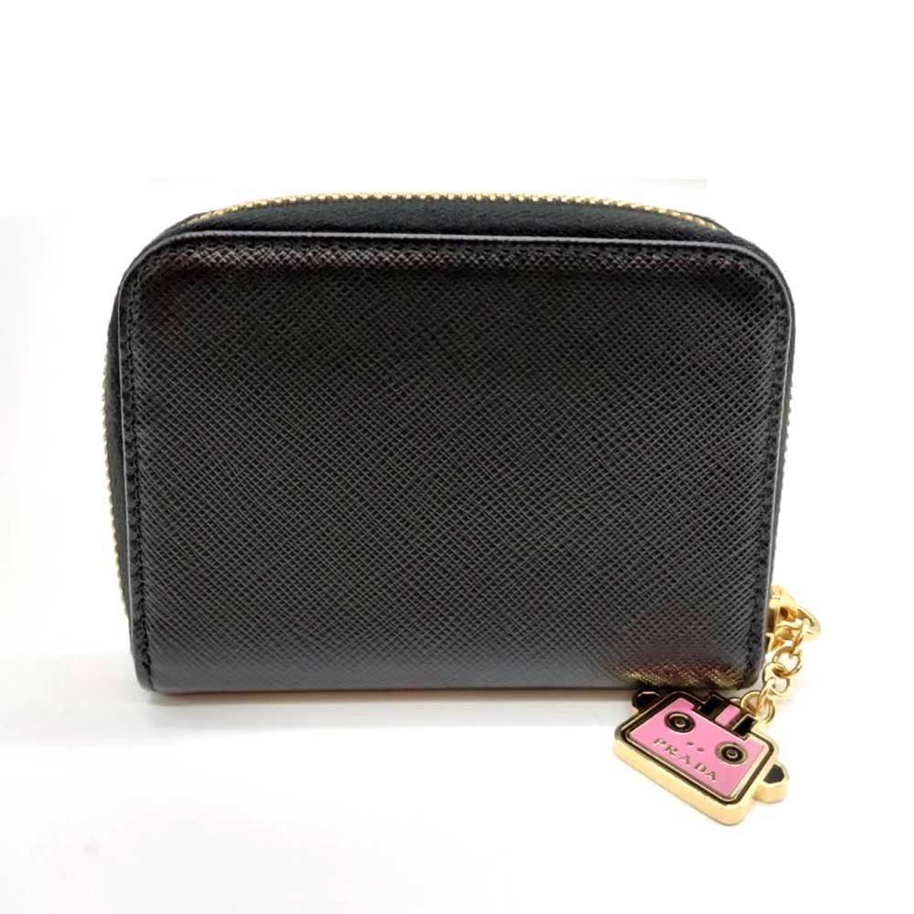 プラダ コインケース ブラック サフィアーノ レザー ABランク 1MM268