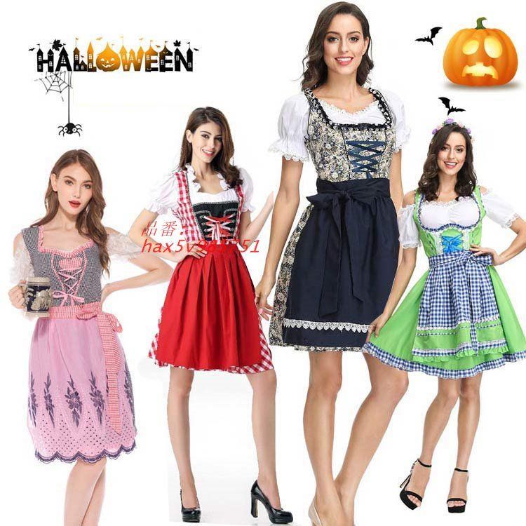 ハロウィン メイド服 プレセクシー カップル仮装 オクトーバーフェスト おすすめ ニーソックス 可愛い レディース 男ウケ 女 hax5v985751