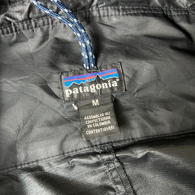 01年製 Patagonia エッセンシャル プルオーバー ジャケット M 黒 / 00s