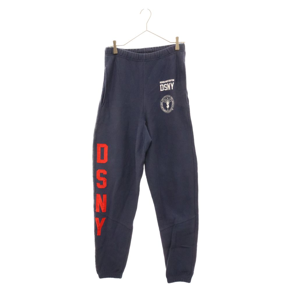 HERON PRESTON (ヘロンプレストン) DSNY ロゴ刺繍 スウェットパンツ 