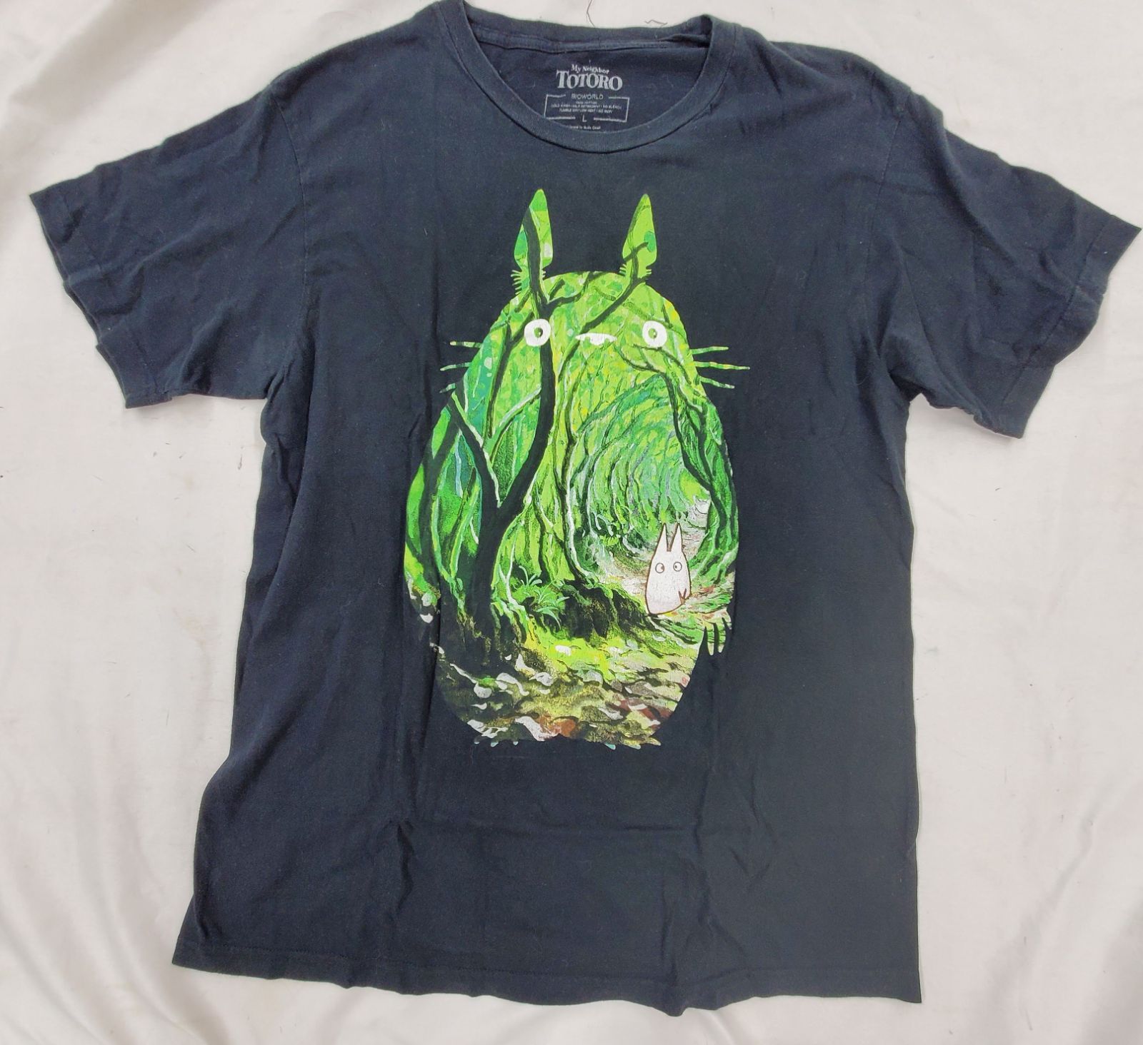 デッドストック品 90年代 スタジオジブリ となりのトトロ プリント Tシャツ デッドストック品 90年代 スタジオジブリ となりのトトロ プリント Tシャツ