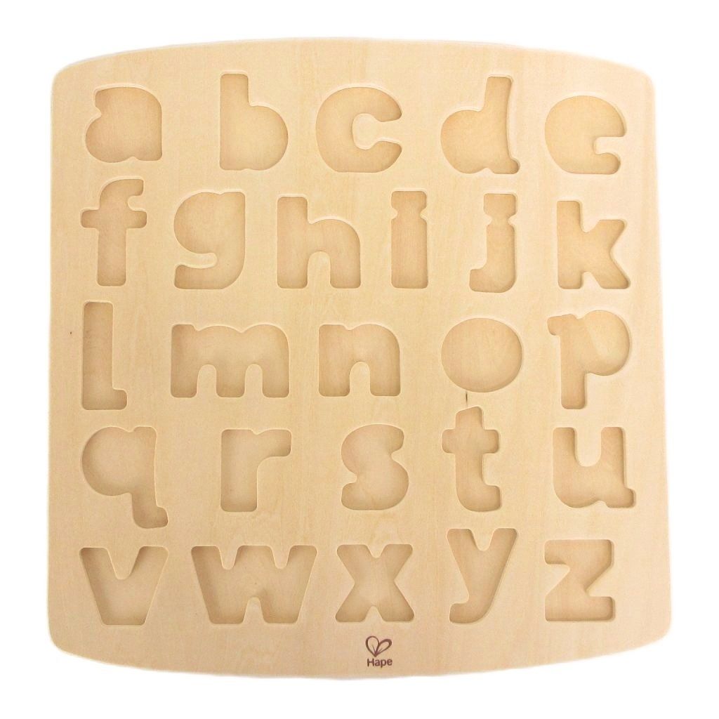 ハペ Hape アルファベット 小文字 パズル 知育玩具 木製 マルチ
