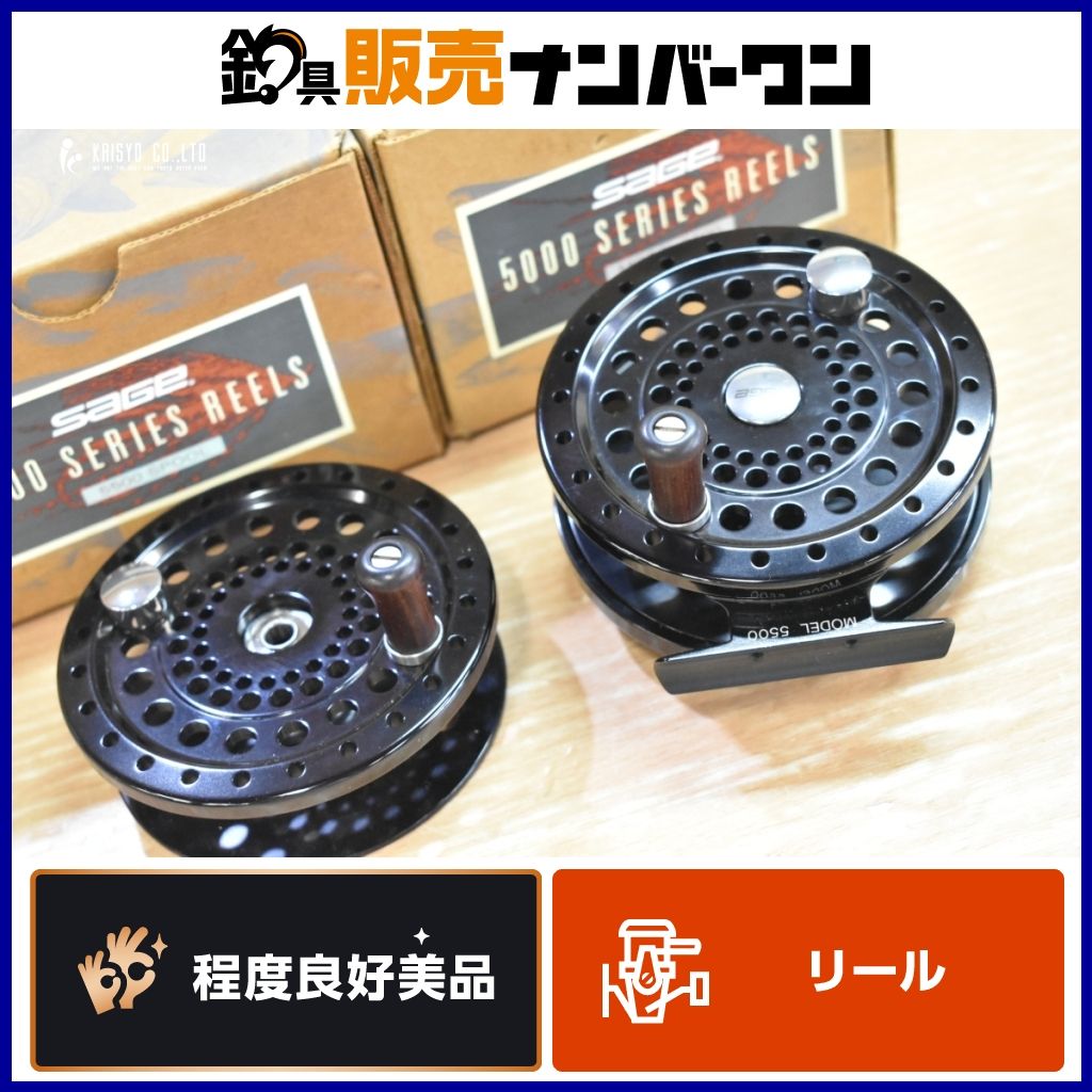 セージ モデル 5500 替えスプール付 sage フライリール 釣り フライフィッシング トラウト ヤマメ 等