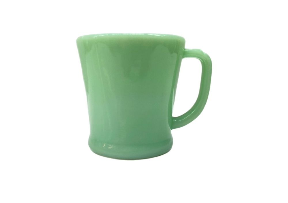 ファイアーキング Fire-King 50s Shaving Mug シェービング マグ ジェダイ Dハンドル 耐熱 マグカップ 緑 その他 無地 グリーン 104Z-14