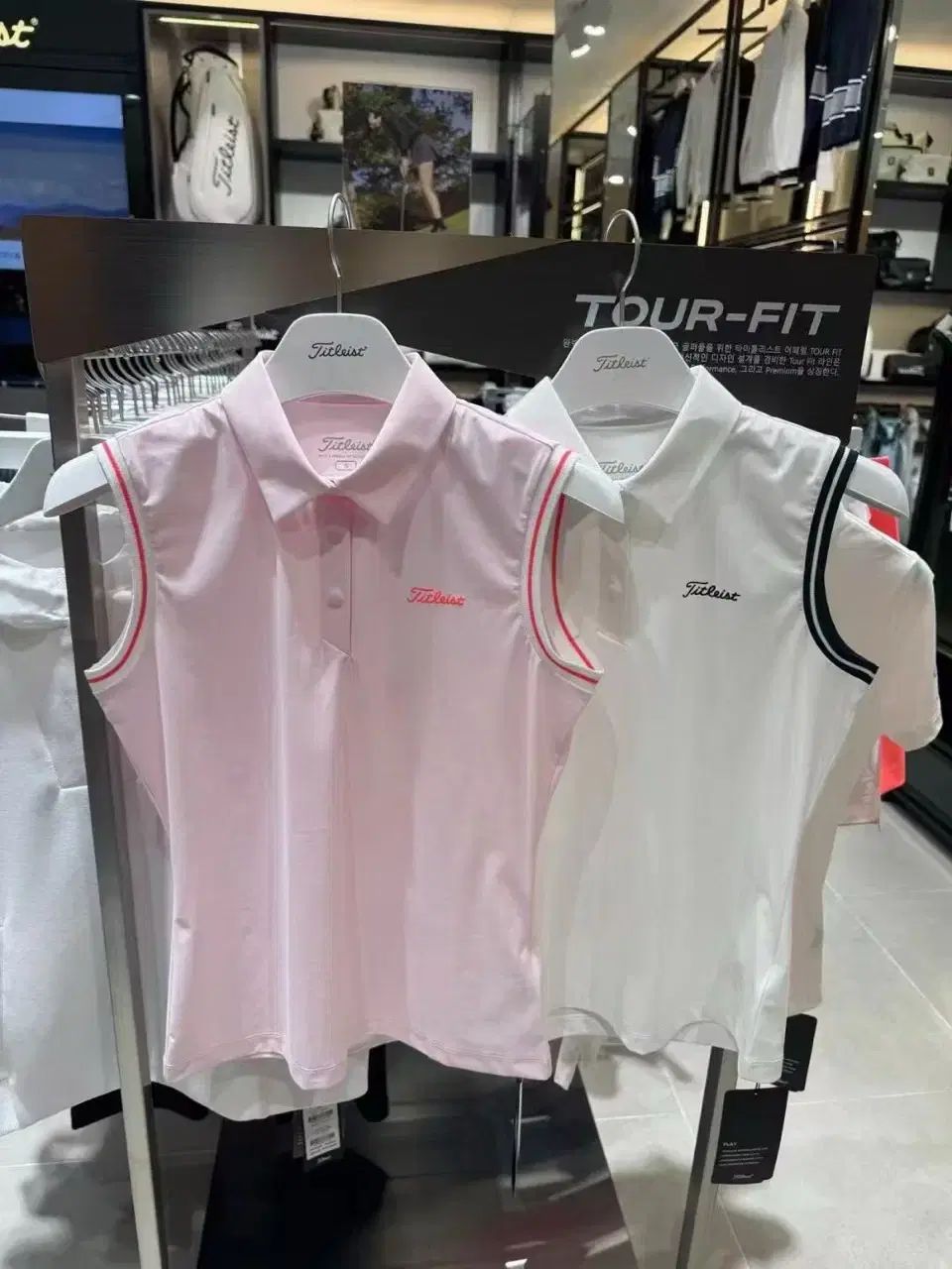 レディースゴルフウェア CONTRAST SLEEVELESS