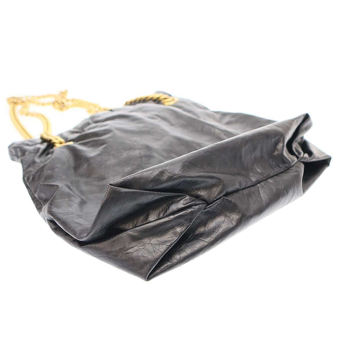 セール!!BALENCIAGA★742942 バレンシアガ チェーントートバッグ クラッシュ スモール 742942