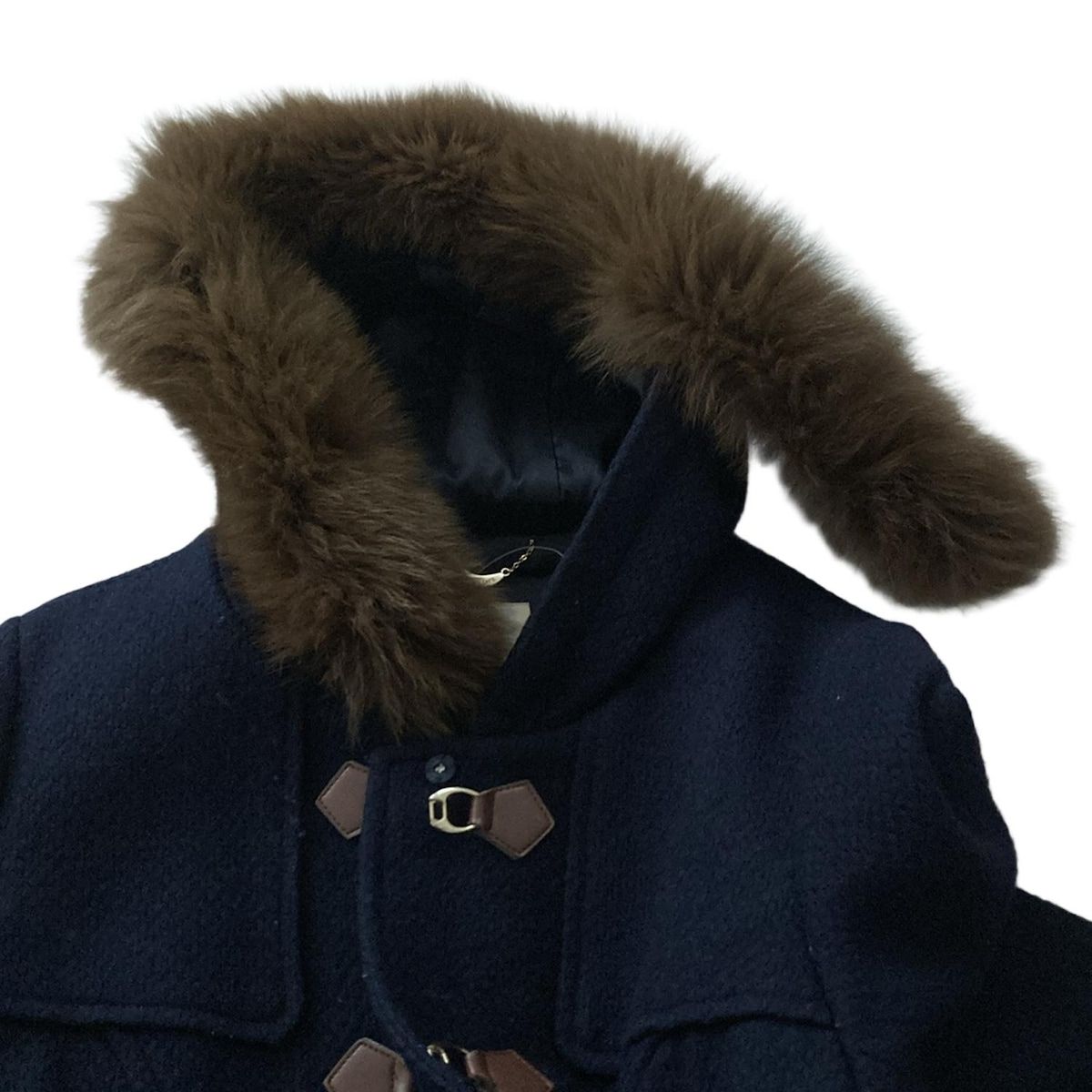 chouchou★ローズティアラ★刺繍ネイビー ジャケットコートサイズ46 新品！タグ付き】☆ローズティアラ☆刺繍ネイビー ジャケット