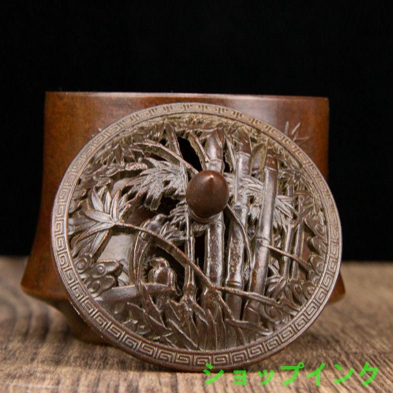 蘇工  銅器  竹編香薫炉  工芸品  美術品 置物 蘇工 銅器 竹編香薫炉 工芸品 美術品 置物
