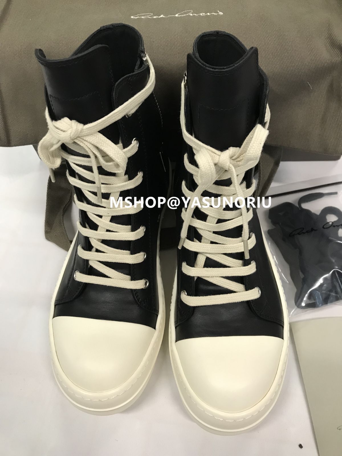 RICK OWENS リックオウエンス　ラモーンズ　EU42