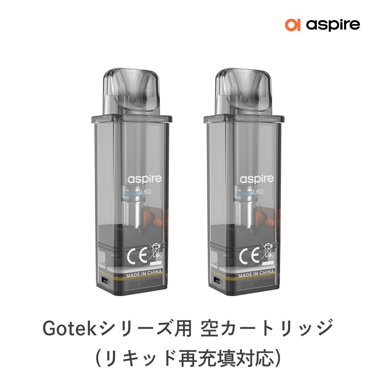 PODカートリッジ Aspire Gotek X S アスパイア ゴーテック