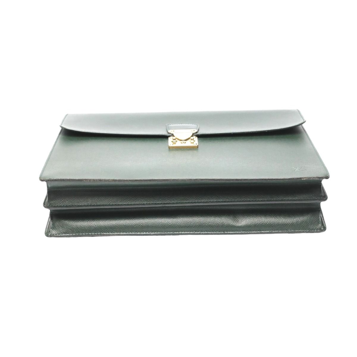 ルイヴィトン M30034 ビジネスバッグ グリーン LOUIS VUITTON タイガ