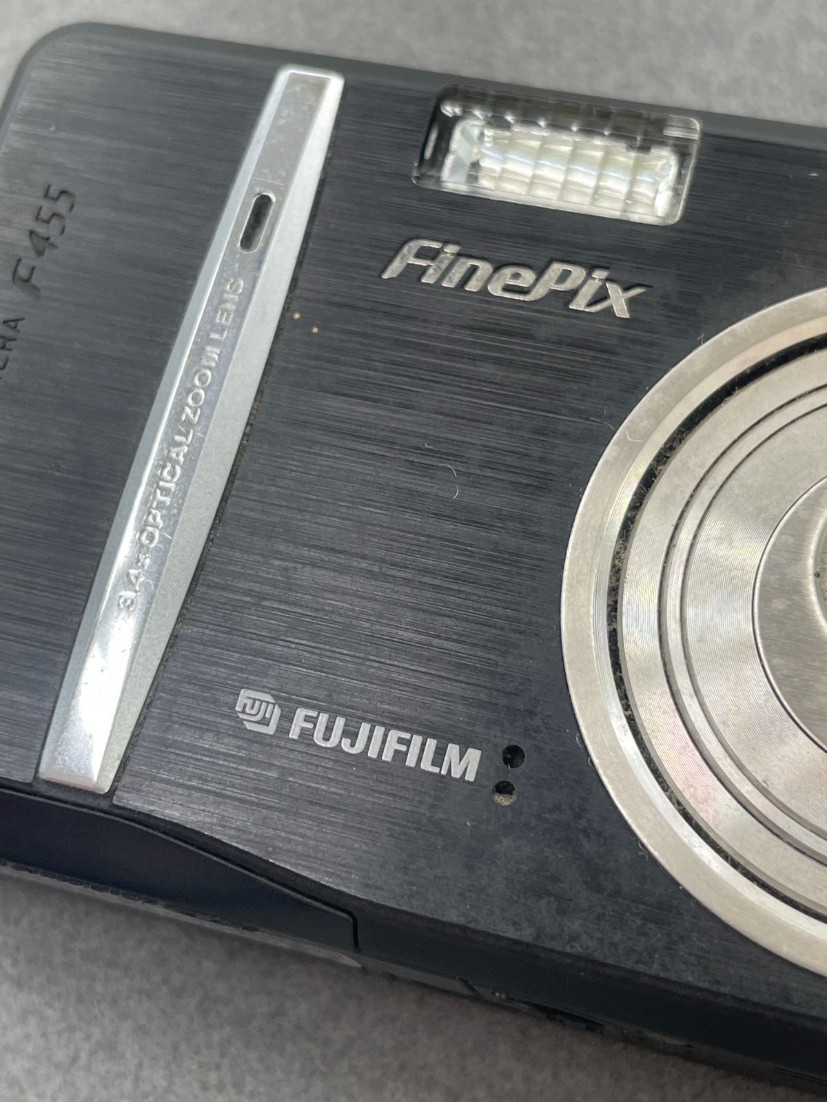 D【中古】FUJIFILM FinePix F455 デジタルカメラ ブラック