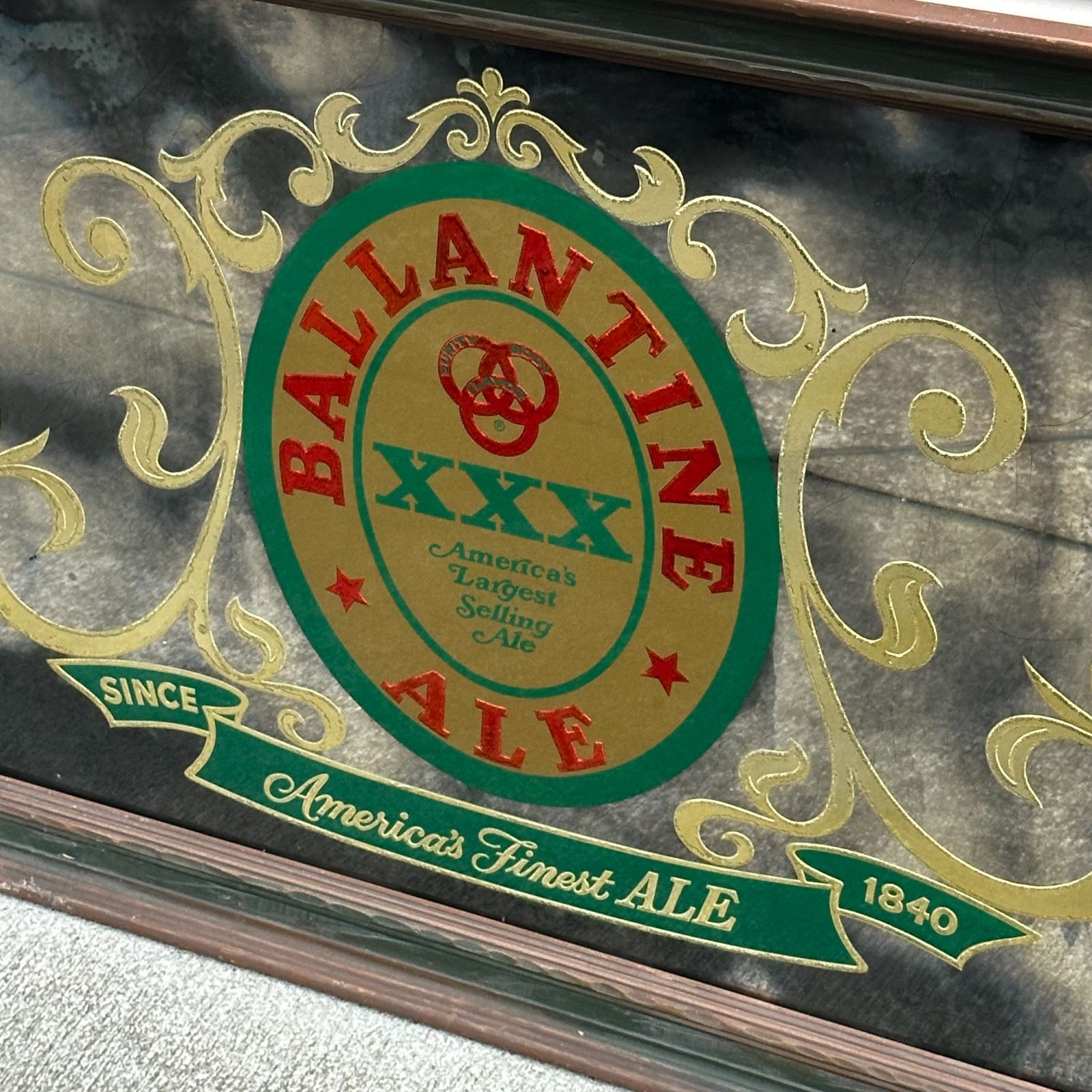 Ballantine XXX Ale バランタインエール パブミラー