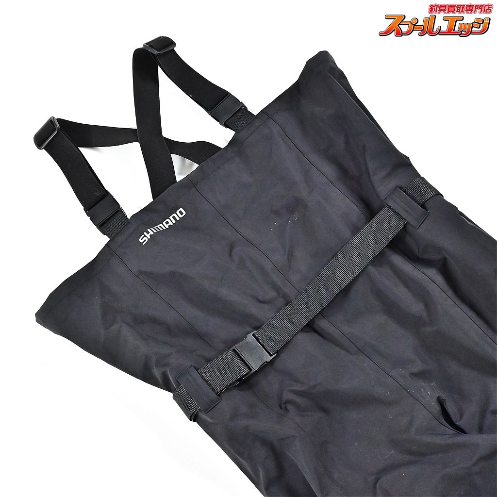 シマノ DS3ウェーダー FF-025U チェストハイ カットピンフェルトソール ブラック サイズ3L SHIMANO K_060 e07890