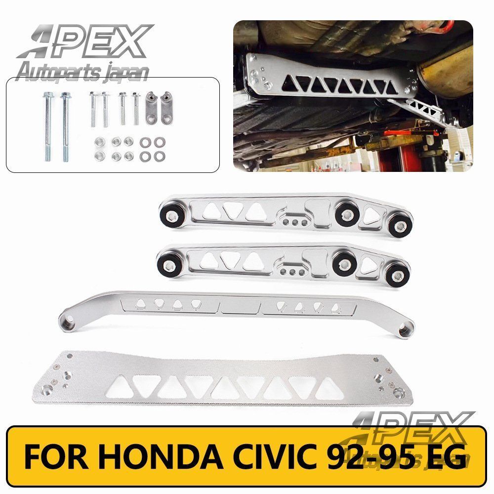 自動車 パーツ シャーシブレース ホンダシビック96-00 EK用 スタビライザーバー アームセットsq