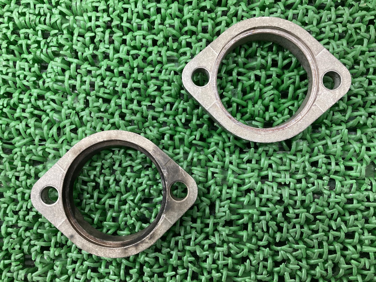 FLSTN1450 マフラーフランジ ハーレー 純正 中古 バイク 部品 FLSTN1450 マフラーフランジ ハーレー 純正 中古 バイク 部品