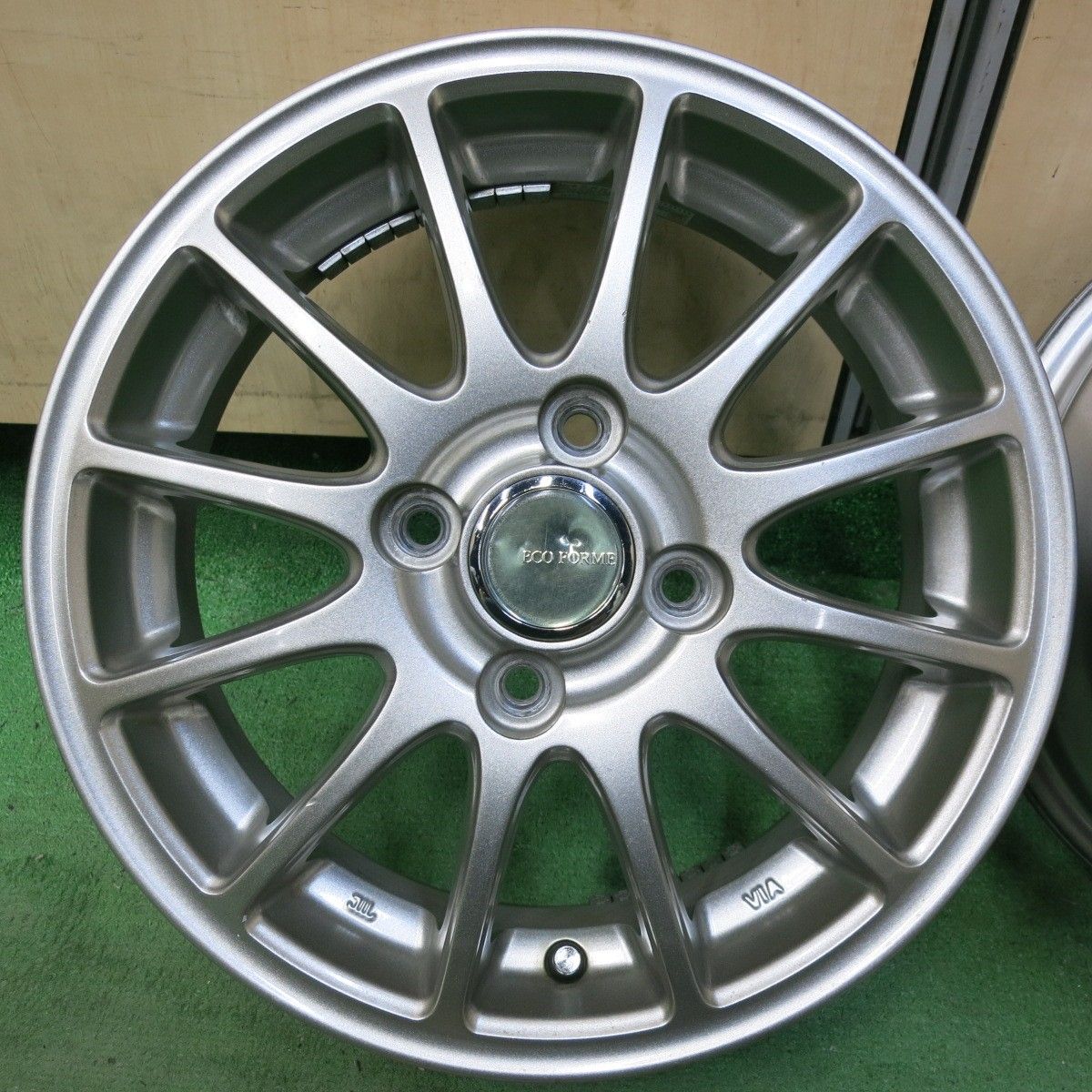 ブリジストン ECO FORME 14インチ4.5j＋45 ホイール 軽自動車に 送料無料] 4本価格☆ECO FORME ブリヂストン 製 14インチ ホイール