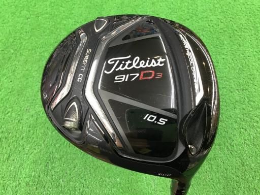 タイトリスト 917 D3 10.5° ドライバー DR Titleist Speeder 517 フレックスS メンズ 男性用 右利き 右用 Cランク ゴルフクラブ
