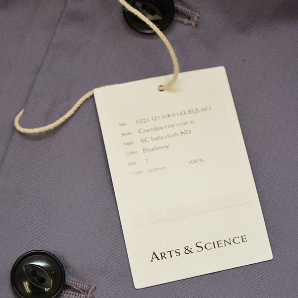 10/11値下げ】 ARTS＆SCIENCE アーツアンドサイエンス Grandpa