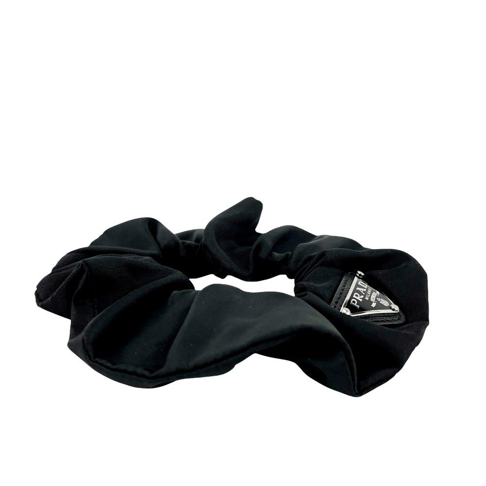 □美品□ プラダ シュシュ ヘアゴム ヘアアクセサリー ナイロン  