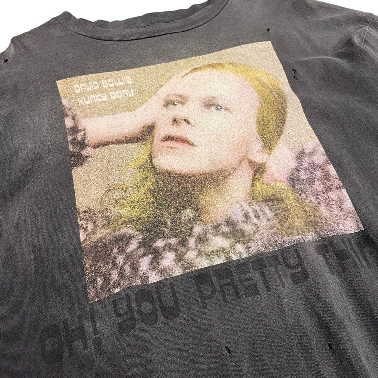 トップス SAINT MICHAEL DAVID BOWIE L/S TEE S 22AW SAINT MICHAEL 22AW David Bowie DB_LS TEE size XL Tシャツ