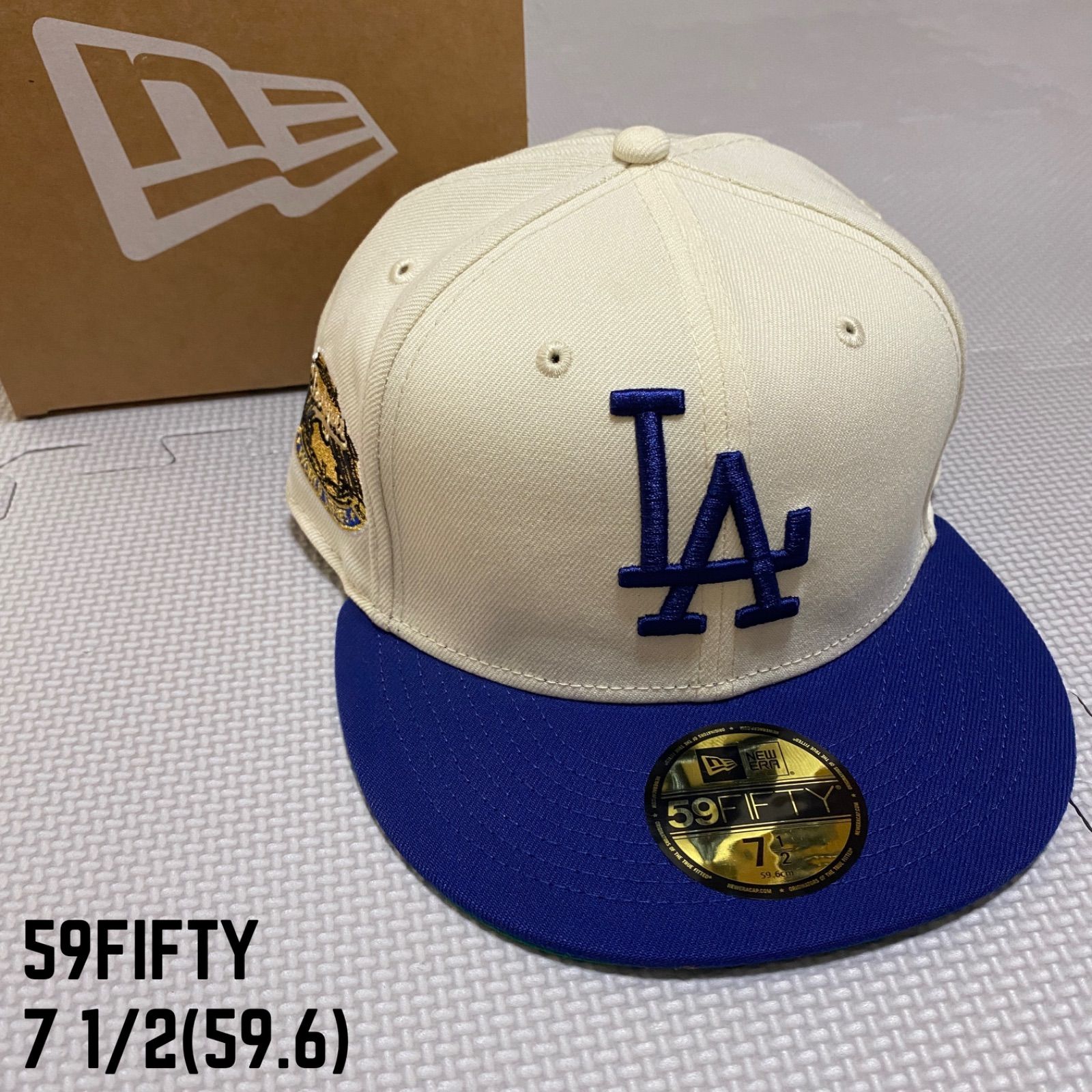 【海外限定】 NEWERA ドジャース ホワイト ブルー スナップバック ③ NEW ERA/ニューエラ キャップ 59FIFTY A-Frame Dodgers Pack