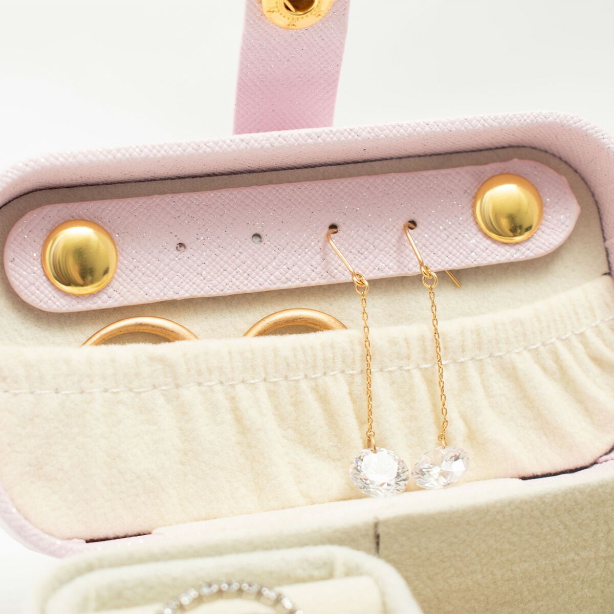 アクセサリー ケース 持ち運び 小さい ジュエリーボックス アクセサリーポーチ アクセサリーケース 携帯用 アクセサリー 収納 ピアスケース アクセサリーケース ミニ コンパクト トラベル リング 指輪 ピアス ネックレス イヤリング プチプラ 小物入れ