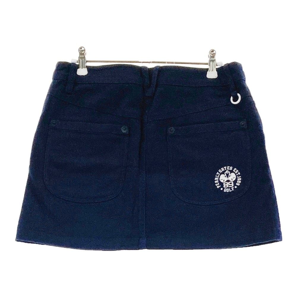 サイズ：1 PEARLY GATES パーリーゲイツ ストレッチスカート ネイビー