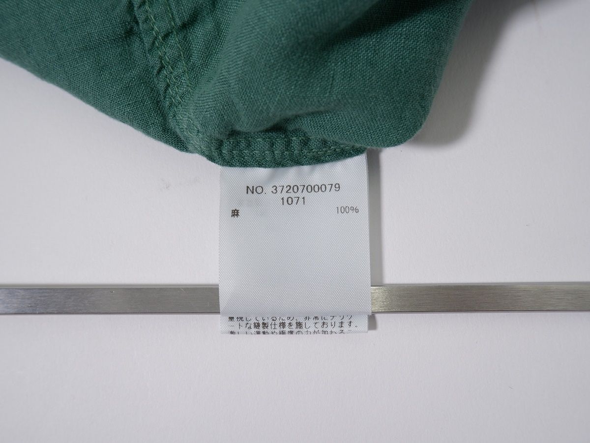 Ron Harmanロンハーマン 2023SS Linen Open Collar Shirt半袖リネン