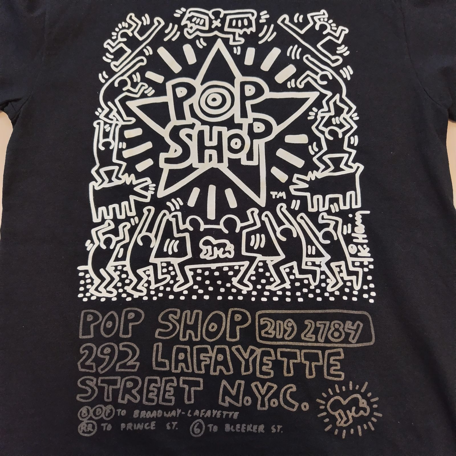 Keith Haring キースヘリング　POP SHOP　Tシャツ　アート　芸術