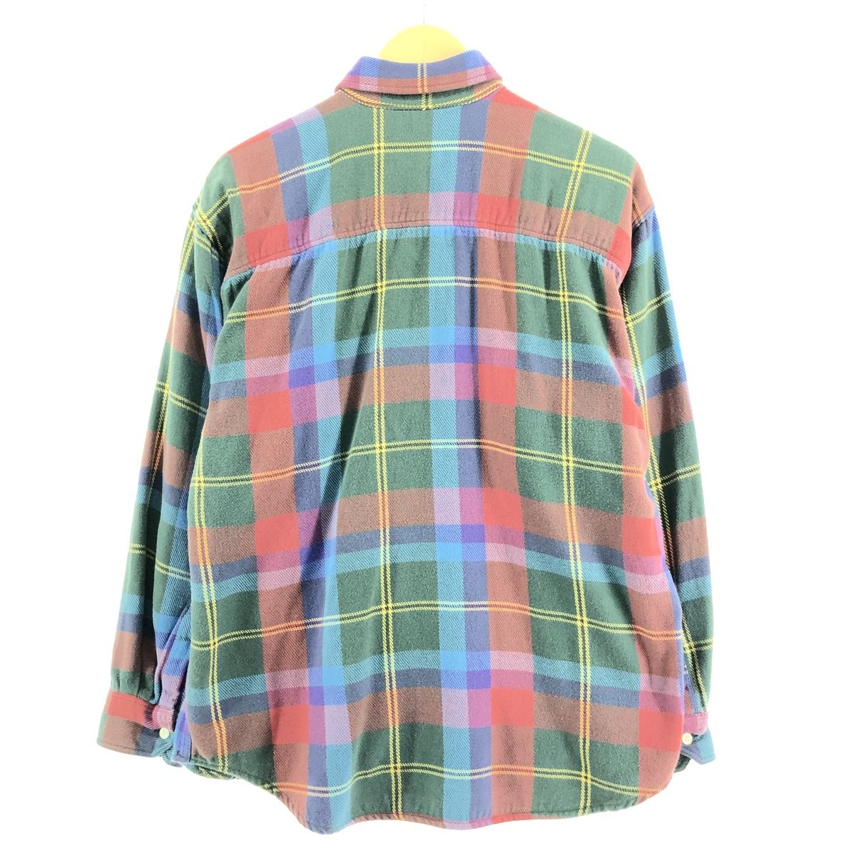 old gap 90s チェックアウター　古着 90~00s OLD GAP アノラックパーカー チェック柄 S コットン メンズ