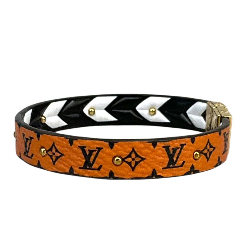 ルイ ヴィトン LOUIS VUITTON ブラスレ LVクラフティ M6774F オレンジ レディース ブレスレット