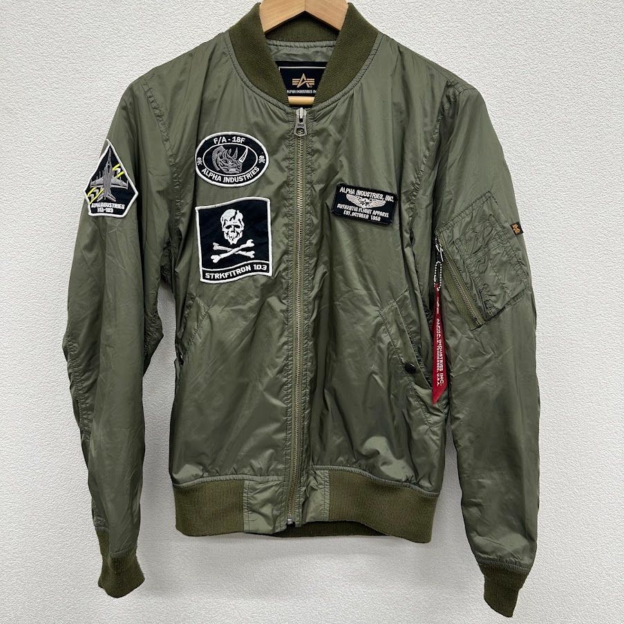 ALPHA INDUSTRIES アルファ MA1 フライトジャケット ワッペン ALPHA INDUSTRIES アルファ MA1 フライトジャケット ワッペン - メルカリ