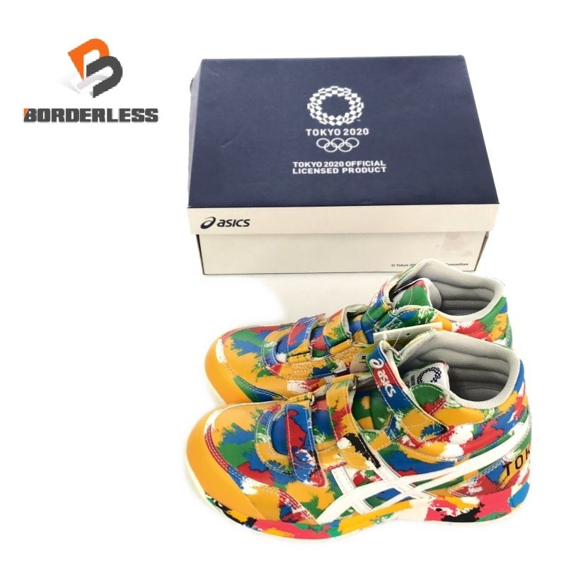 アシックス安全靴 完売品 ウィンジョブTOKYO 2020 OLYMPIC EMBLEM 26.5 