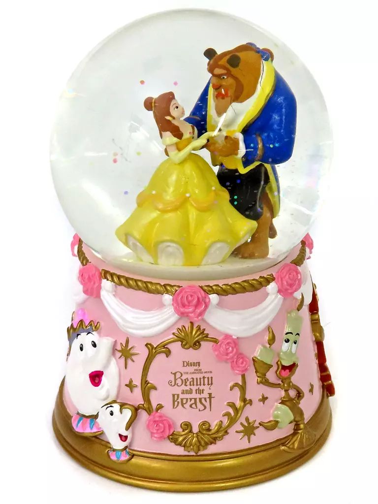 ディズニーストア ディズニー 美女と野獣 スノードーム 美女と野獣