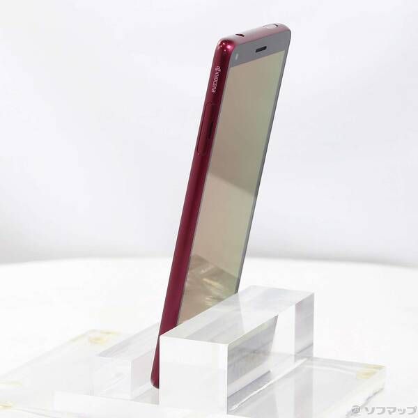 未使用品 BASIO4 KYV47 ワインレッド UQモバル版 一括購入品 BASIO 【SIMフリー】BASIO4 KYV47 ワインレッド au版SIMロック