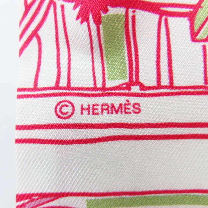 広尾店】 エルメス HERMES ツイリー レイユールデテ RAYURES D