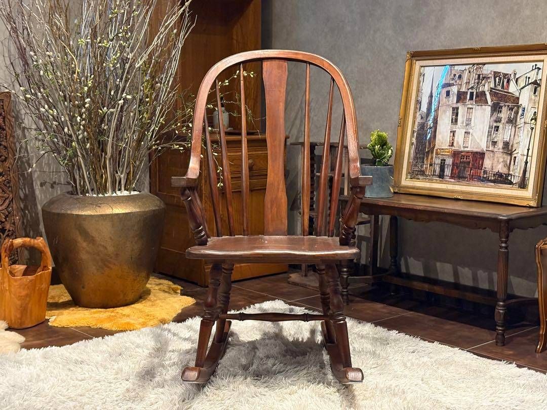 ロッキングチェア 東谷 AZUMAYA 無垢材 アンティーク ビンテージ IZZ