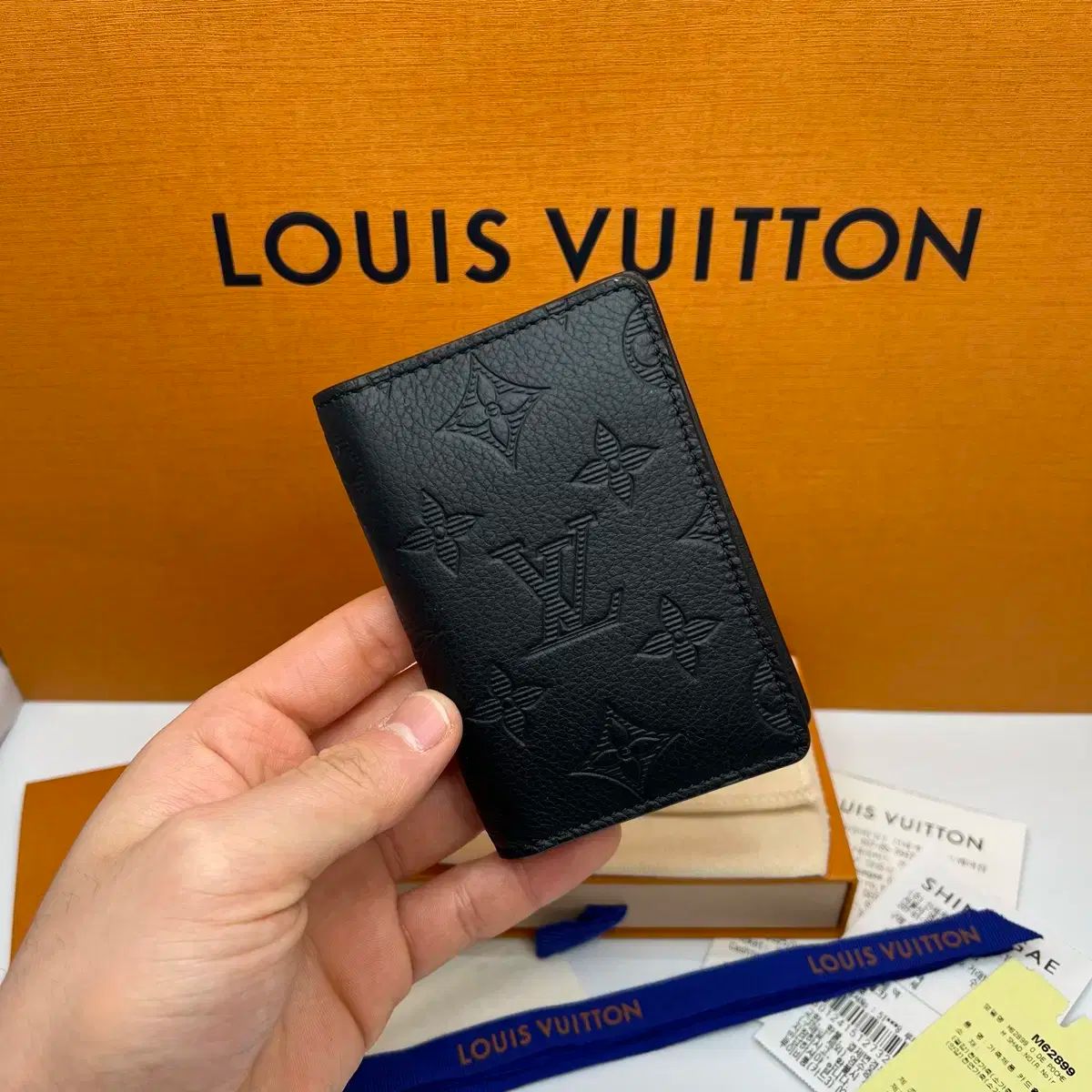 25 年間購入 Louis Vuitton(ルイヴィトン) エクリプス シャドー オーガナイザー カードウォレット 新モデル