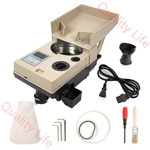 コインカウンター1500枚 分 カウント範囲 1-99999適用コイン直径範囲15mm-34mmコイン厚さ範囲 1mm-3.4mmプリセットカウント機能累積カウント機能 硬貨選別機 硬貨 パチスロのメダルなど計数 直径 厚さ調節