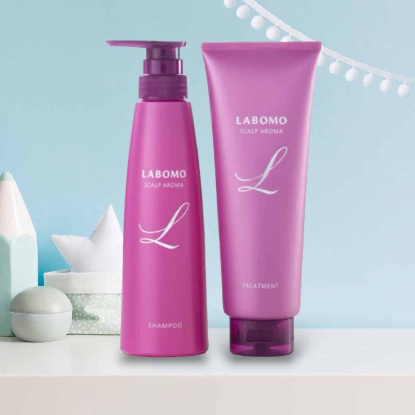LABOMO スカルプアロマシャンプー×2 トリートメント×2セット LABOMO スカルプアロマシャンプー×2 トリートメント×2セット