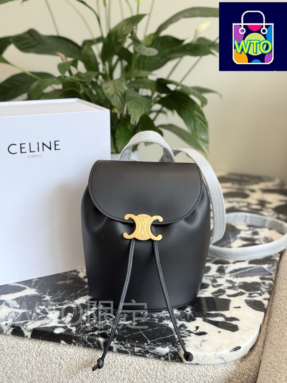 今日特価】CELINE New BONNIE Mini Backpack - ミニバックパック