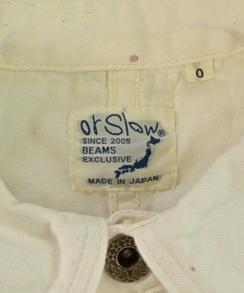  orSlow カジュアルシャツ レディース 古着 長袖 シャツ ブラウス