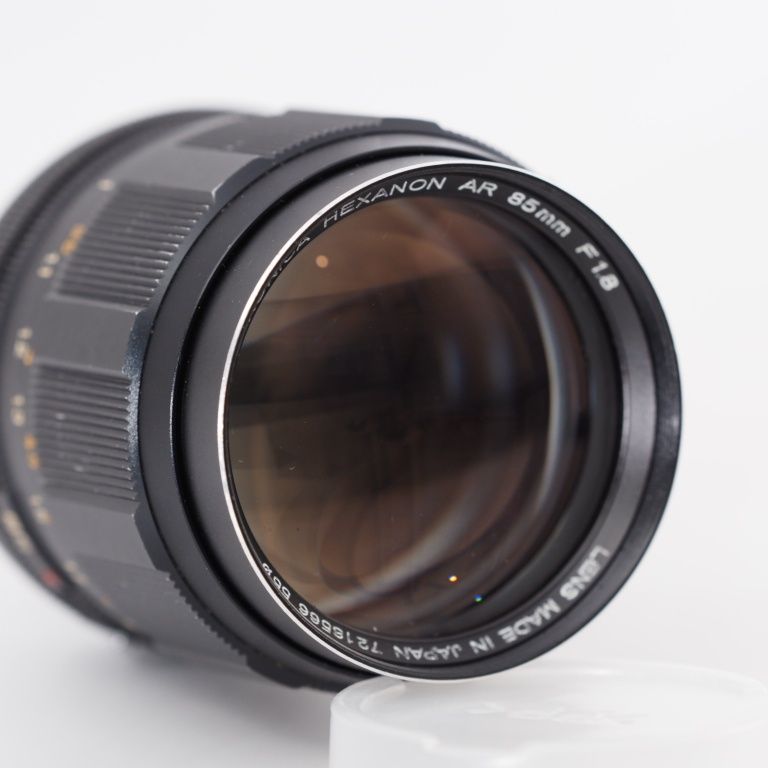 Konica コニカ HEXANON AR 85mm F1.8 単焦点レンズ 一眼レフ カメラ