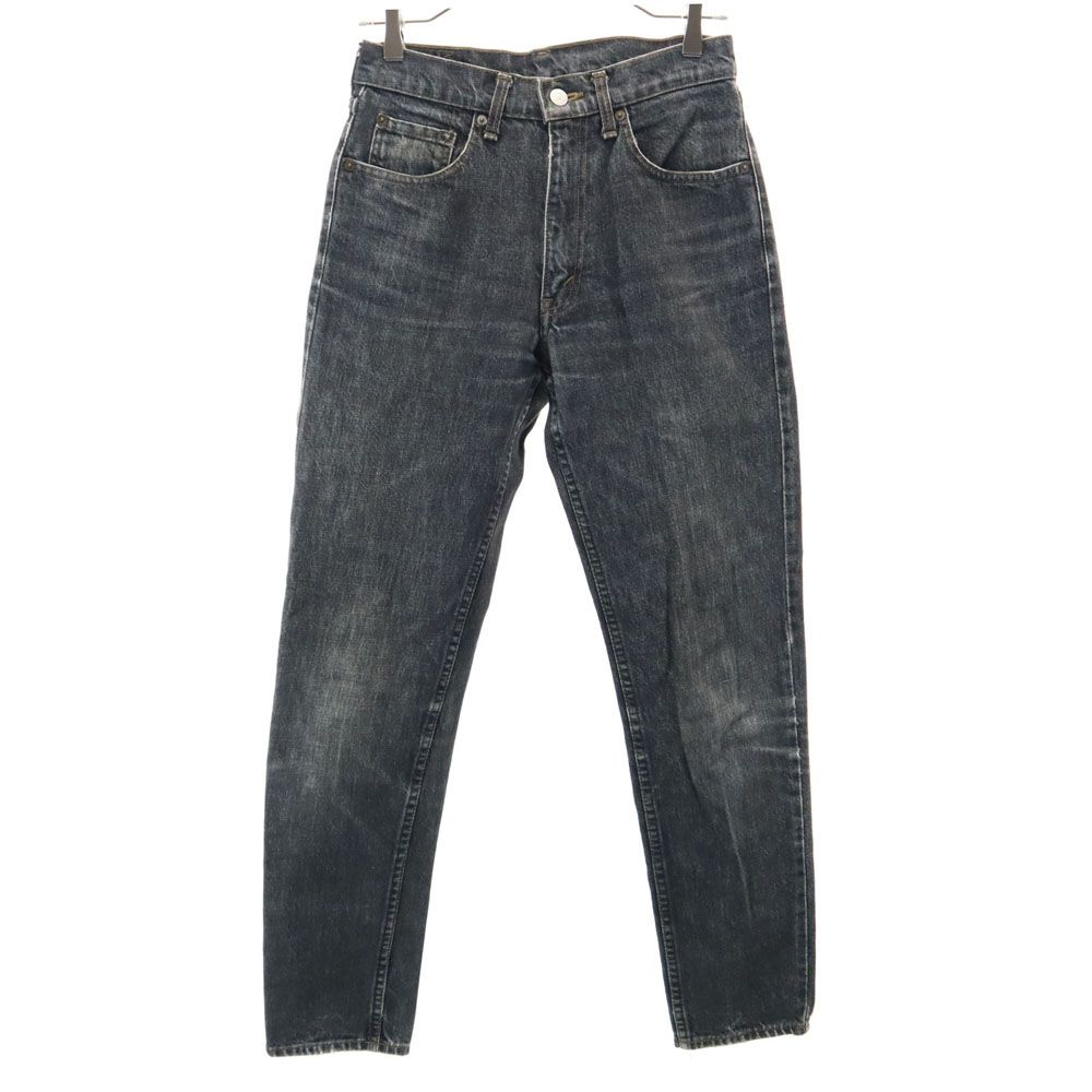 80s Levi’s 603 デッドストック W28 日本製 リーバイス 80s 603 日本製 後染め ブラック デニムパンツ W28