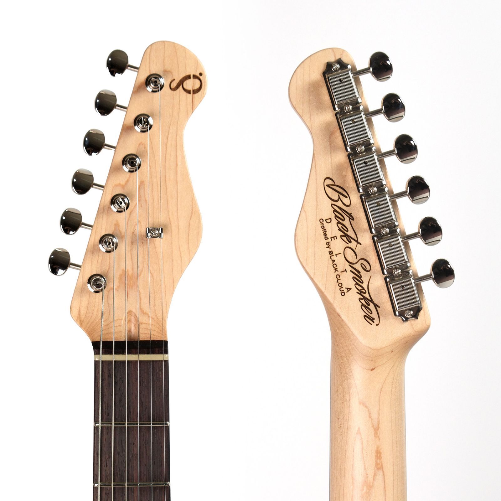 ギター Black Smoker DELTA-S Special Pickguard Black Smoker DELTA-S Special Pickguard White Blonde - メルカリ