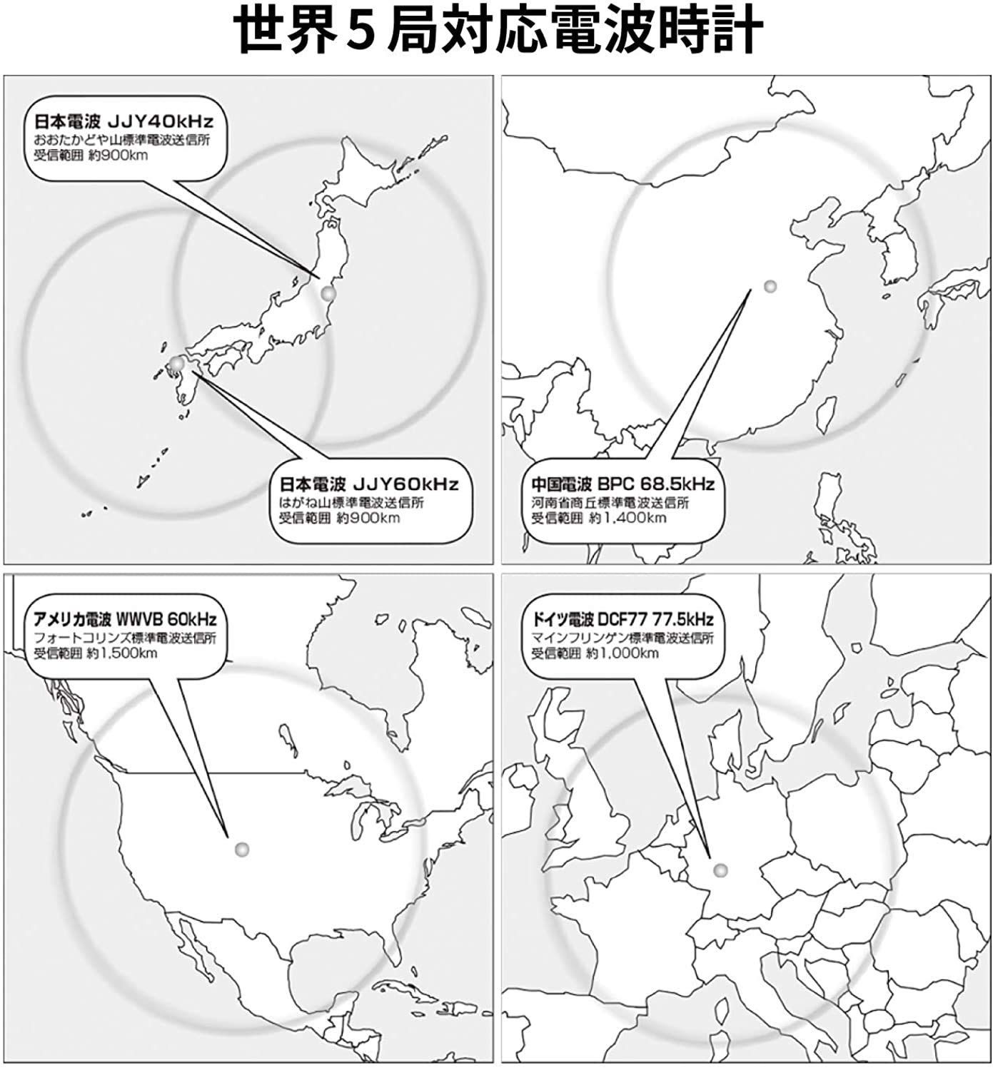 キューアンドキュー 腕時計 アナログ 電波 ソーラー 防水 日付 表示