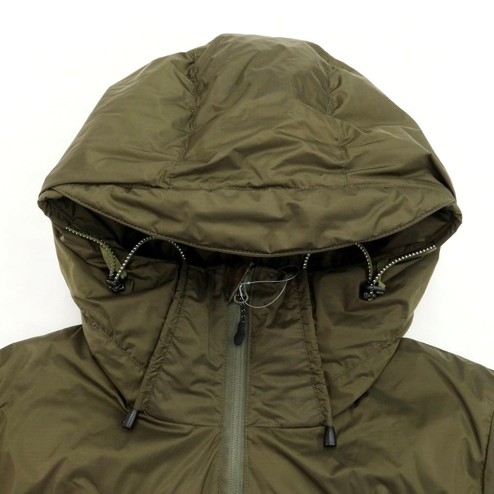 【中古】ナンガ NANGA URBAN RESEARCH iD別注 リップストップナイロン フーデッド ダウンジャケット オリーブ【サイズM】【メンズ】-3